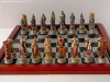 Crusades Hand Decorated Themed Chess Set - Including Chess Board